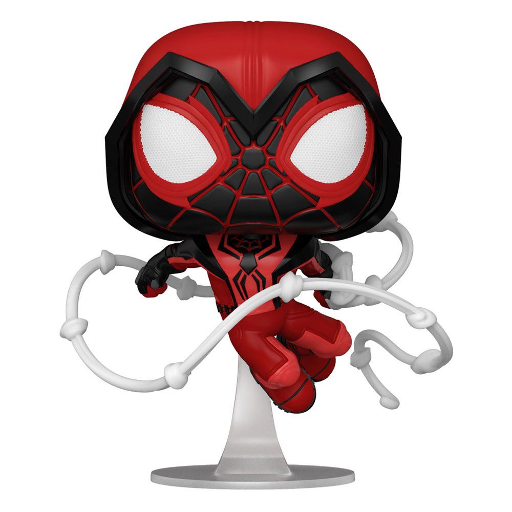 Marvel’s Spider-Man POP! Games Vinyl Figure Miles Morales Red Suit 9 cm POP! Figures