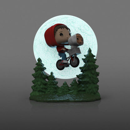 E.T. the Extra-Terrestrial POP! Moment Vinyl Figure Elliot and ET Flying (GITD) 9 cm Funko POP