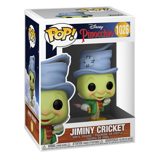 Pinocchio 80th Anniversary POP! Disney Vinyl Figure Street Jiminy 9 cm Funko POP