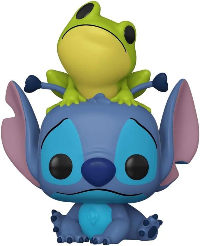 Lilo & Stitch POP! Vinyl Figure Stitch w/Frog 9 cm Funko POP