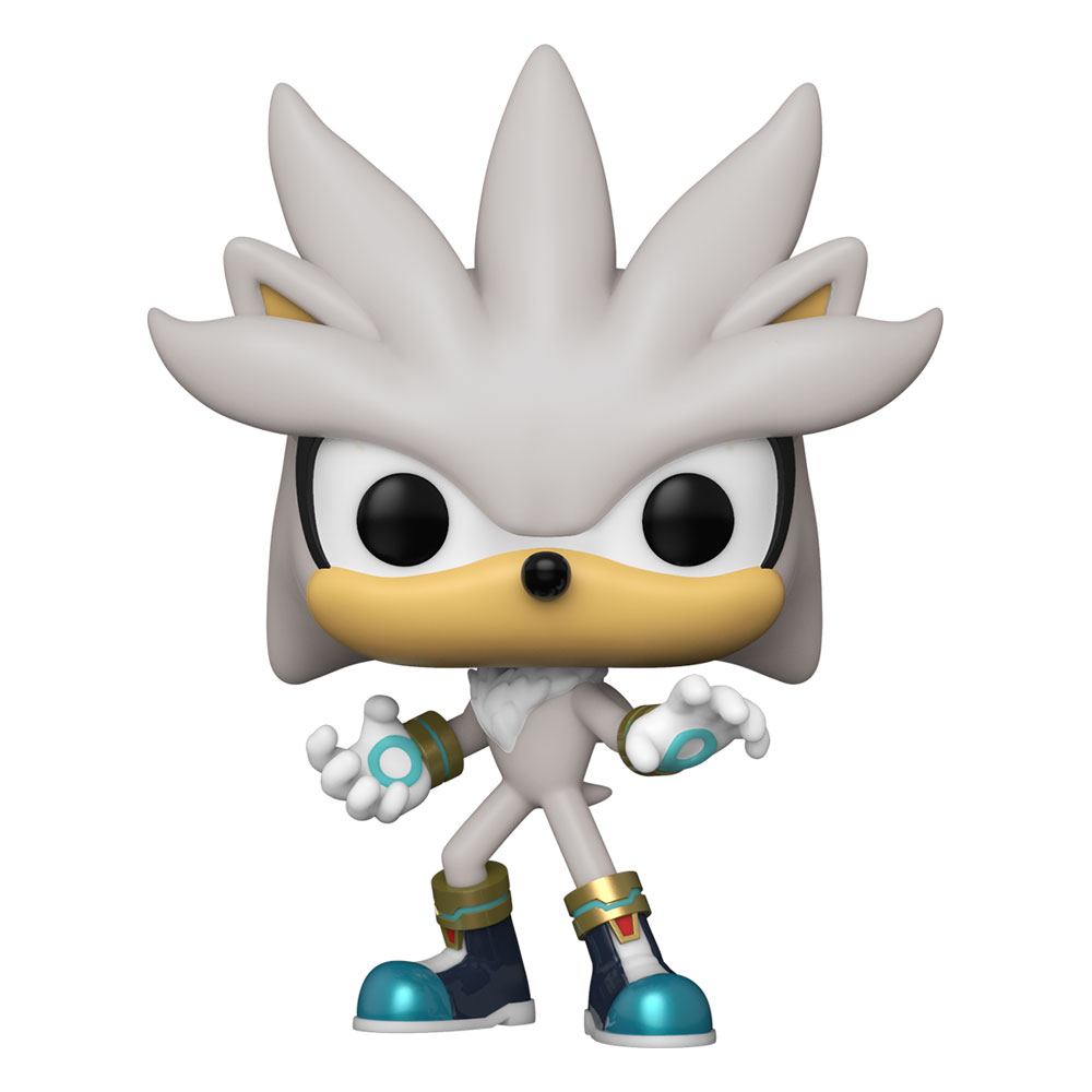 Sonic the Hedgehog POP! Games Vinyl Figure Sonic 30th - Silver the Hedgehog 9 cm Funko POP