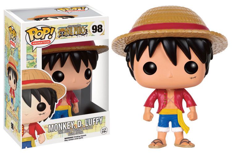 One Piece POP! Television Vinyl Figure Monkey D. Luffy 9 cm Funko POP