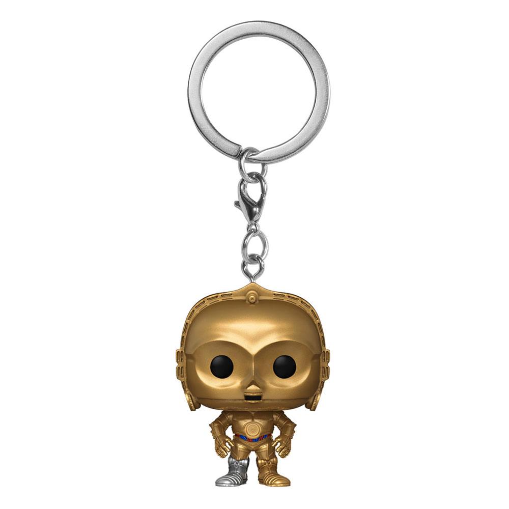 Star Wars Pocket POP! Vinyl Keychains 4 cm C-3PO Display (12) Keyrings