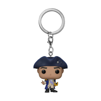 Hamilton Pocket POP! Vinyl Keychains 4 cm George Washington Display (12) Funko POP Keyrings