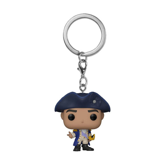 Hamilton Pocket POP! Vinyl Keychains 4 cm George Washington Display (12) Funko POP Keyrings