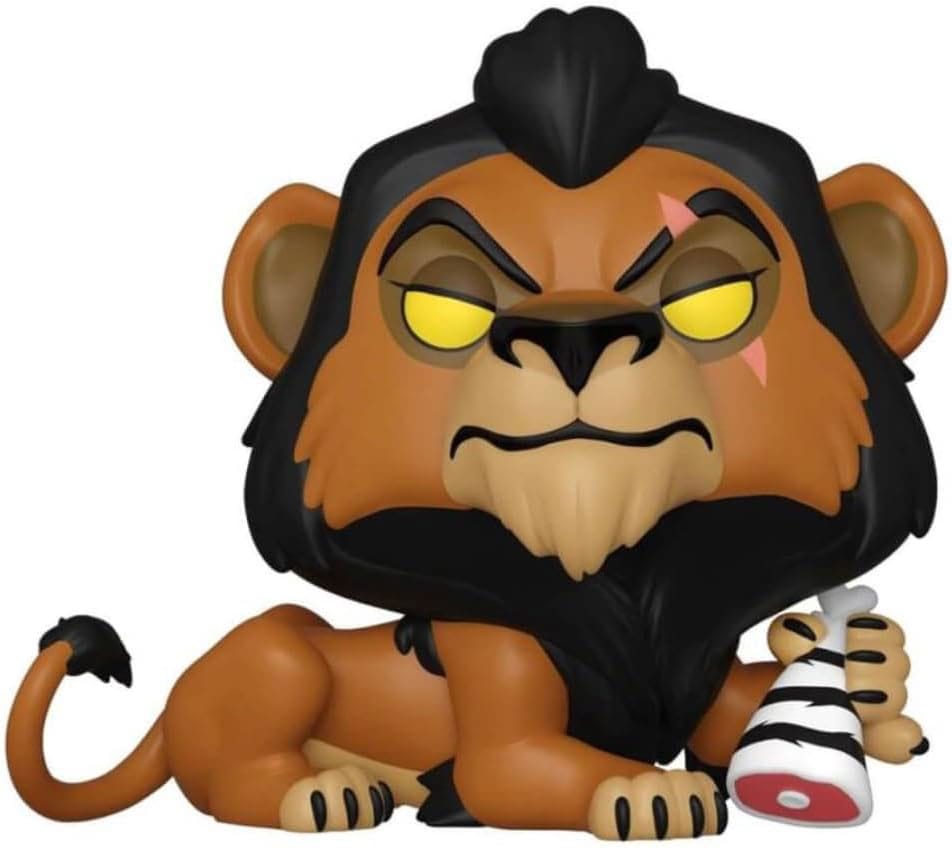 Lion King POP! Disney Vinyl Figure Scar w/Meat 9 cm POP! Figures