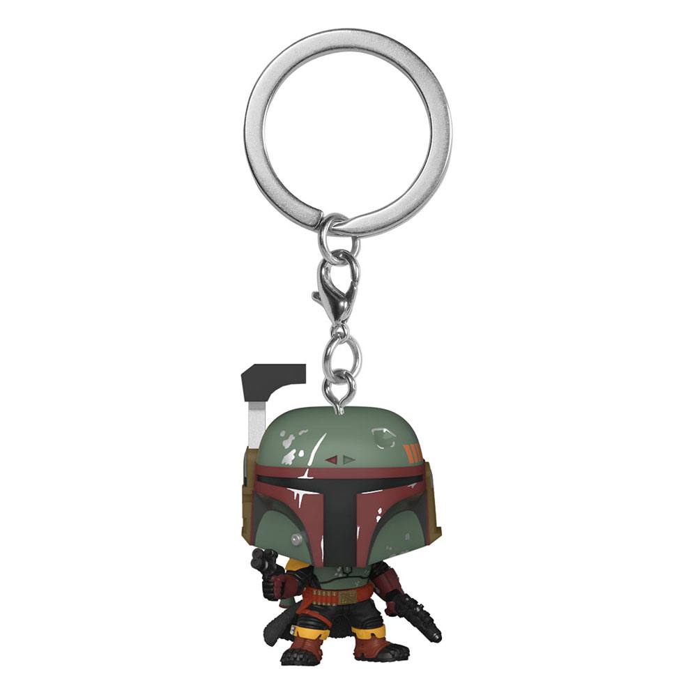 Star Wars The Book of Boba Fett Pocket POP! Vinyl Keychains 4 cm Boba Fett Display (12) Funko POP