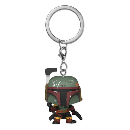 Star Wars The Book of Boba Fett Pocket POP! Vinyl Keychains 4 cm Boba Fett Display (12) Funko POP