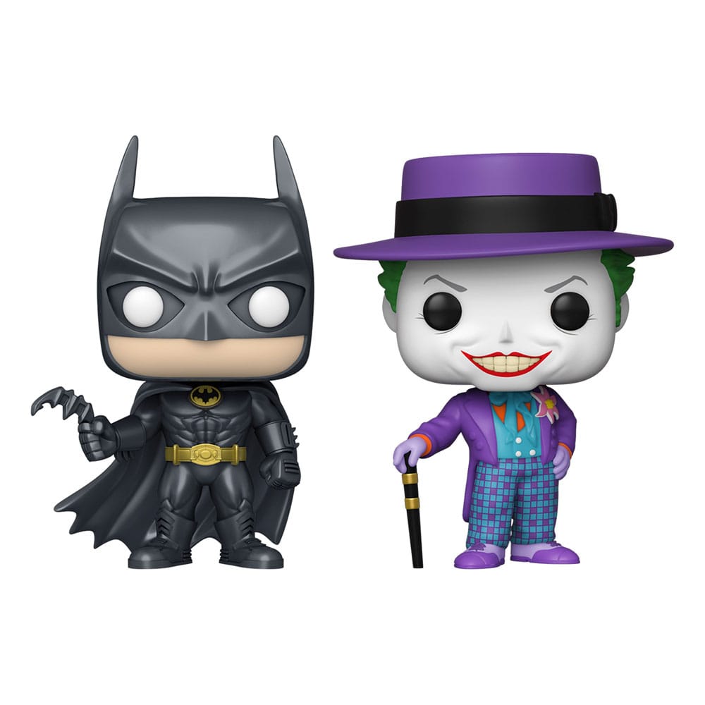 Batman (1989) POP! Heroes Vinyl Figures 2-Pack Batman & The Joker 9 cm Funko POP Mini-figures