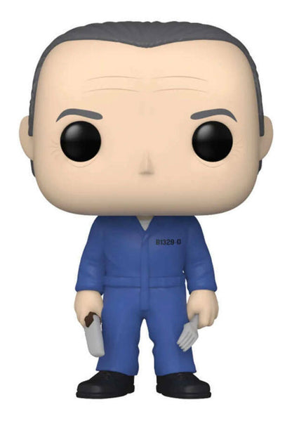 The Silence of the Lambs POP! Movies Vinyl Figure Hannibal w/ Knife and Fork 9 cm Funko POP