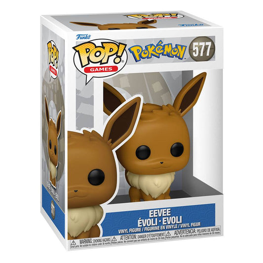 Pokemon POP! Games Vinyl Figure Eevee (EMEA) 9 cm Funko POP
