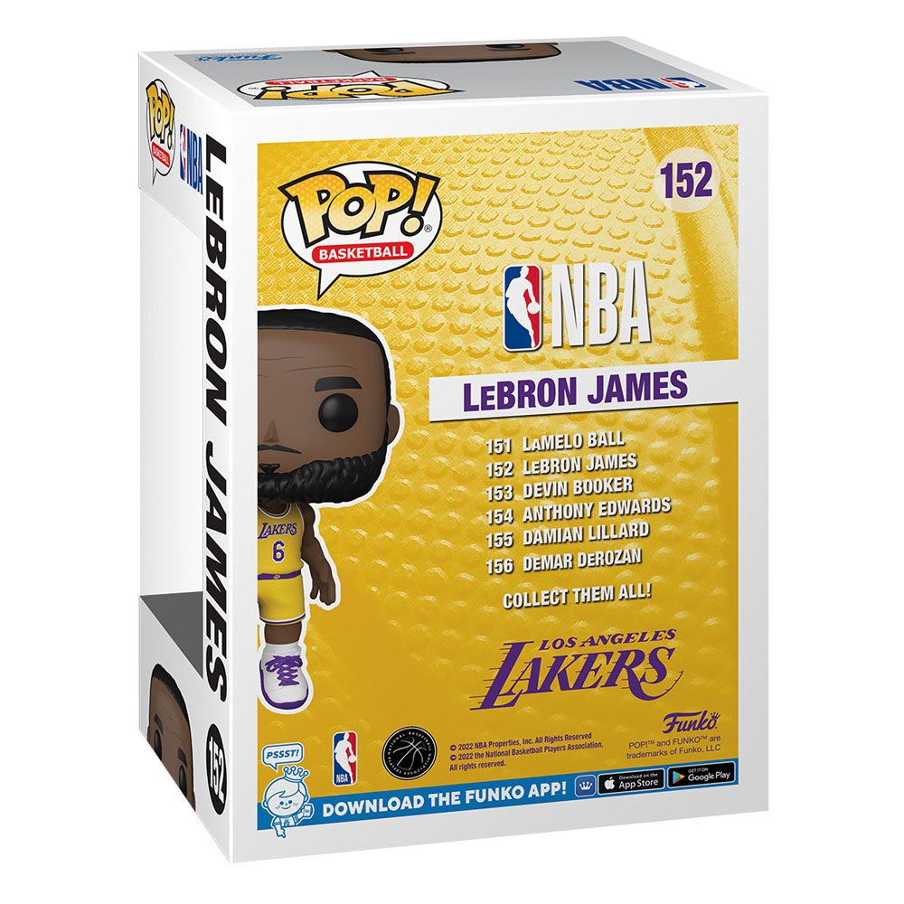 NBA POP! Sports Vinyl Figure LeBron James (Lakers) 9 cm Funko POP