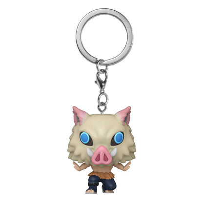 Demon Slayer: Kimetsu no Yaiba POP! Vinyl Keychains 4 cm 7th Form Inosuke Display (12) Funko POP Keyrings