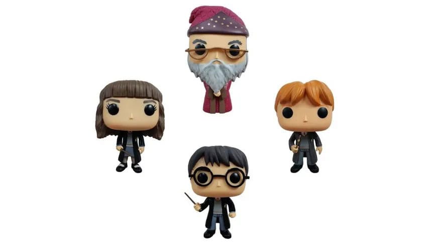 Harry Potter POP! Movies Vinyl Figure 4-Pack W1 9 cm Funko POP