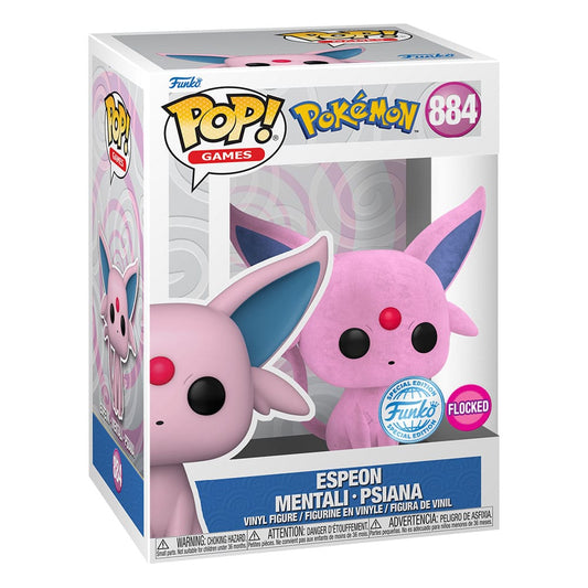 Pokemon POP! Games Vinyl Figure Flocked Espeon 9 cm