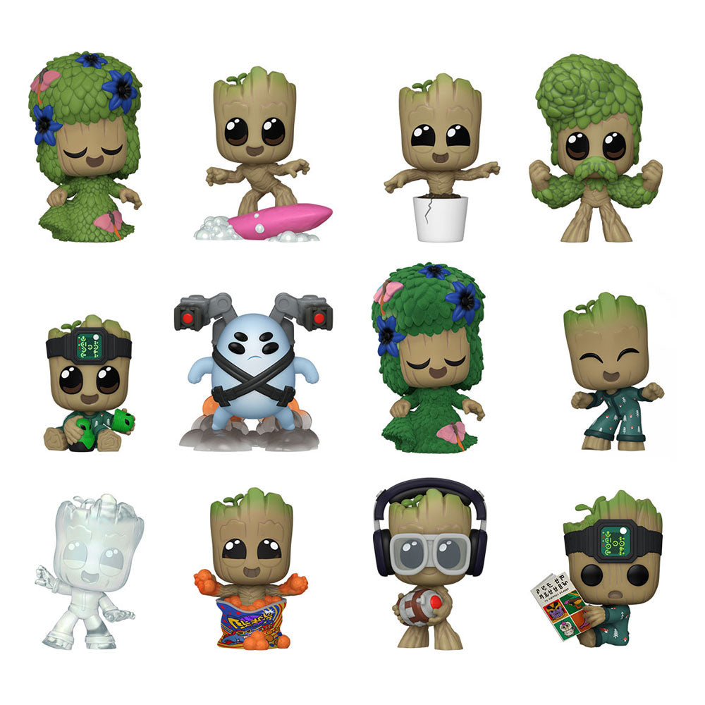 I Am Groot Mystery Mini Figures 5 cm Display (12) Funko POP