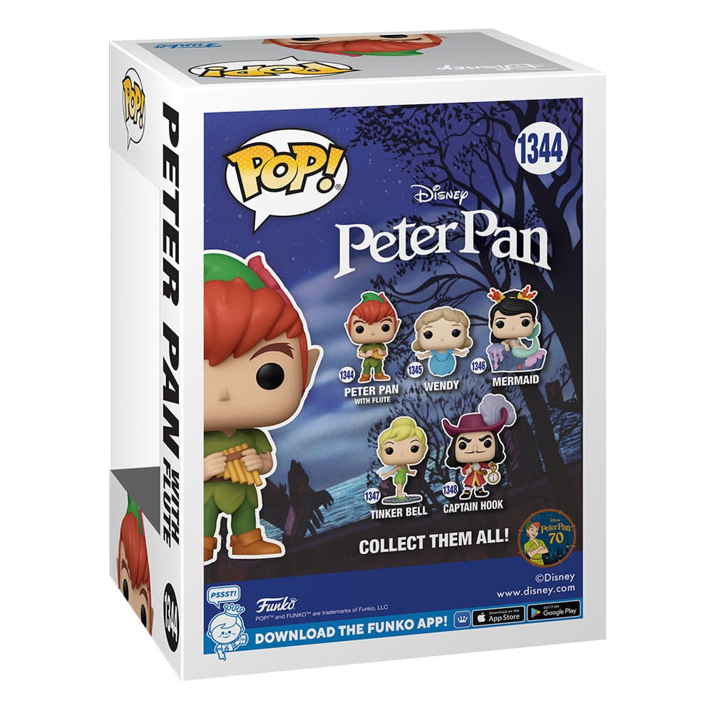 Peter Pan 70th Anniversary POP! Disney Vinyl Figure Peter 9 cm Funko POP