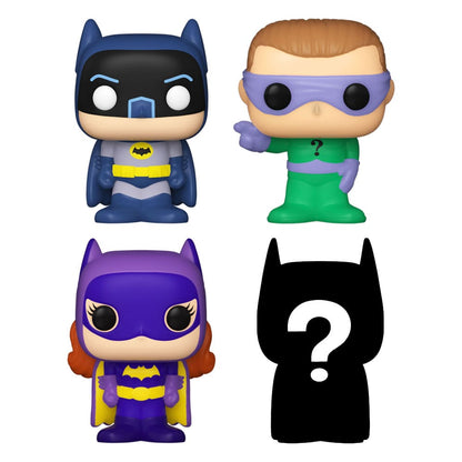 DC Bitty POP! Vinyl Figure 4-Pack Batman Adam West 2,5 cm Mini-figures