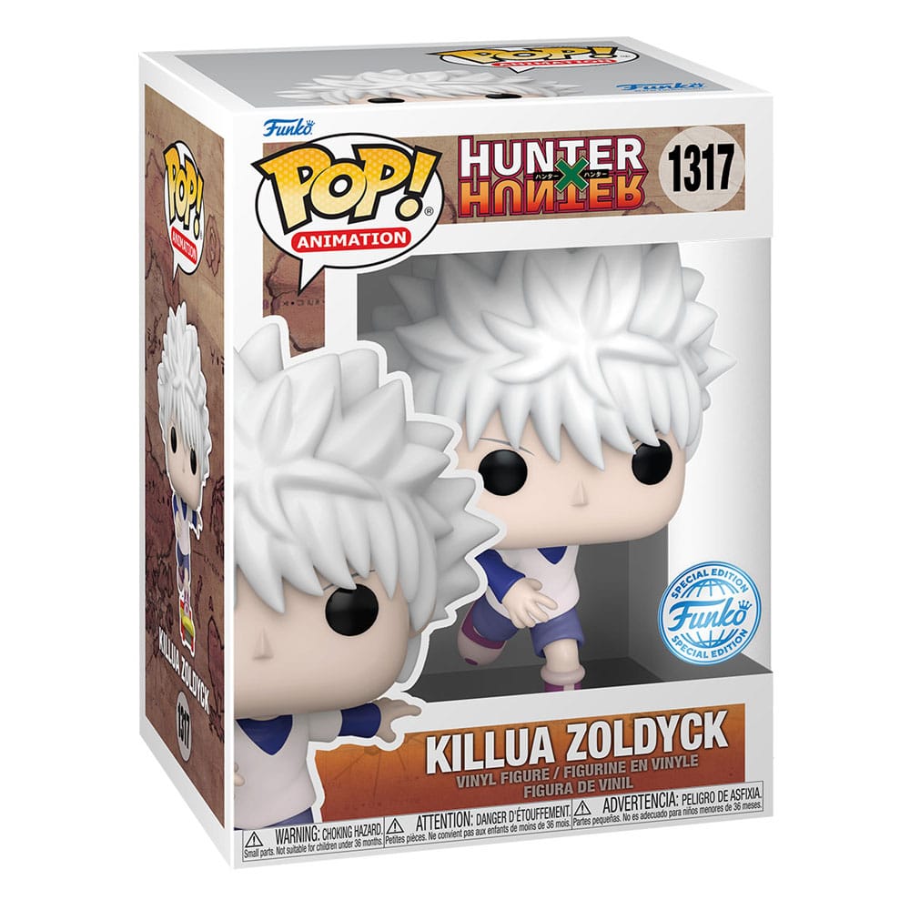 Hunter x Hunter POP! Animation Vinyl Figures Killua w/Skateboard 9 cm Funko POP - PRESALE Funko POP