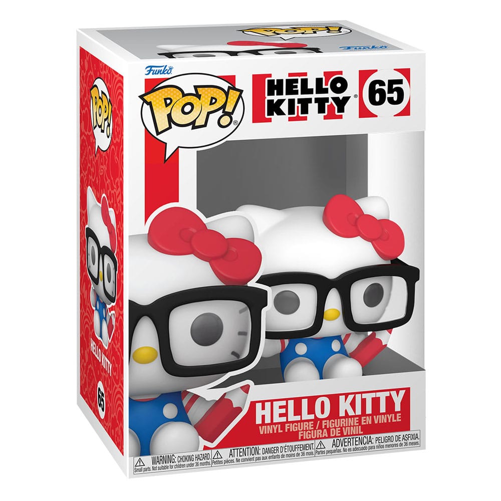 Hello Kitty POP! Sanrio Vinyl Figure Hello Kitty Nerd 9 cm Funko POP