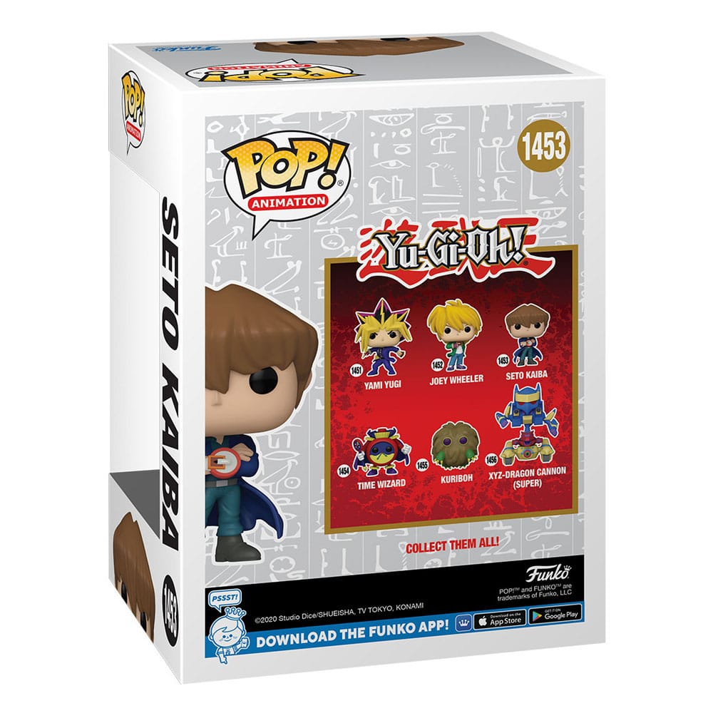 Yu-Gi-Oh! Pop! Animation Vinyl Figure Seto Kaiba (DK) 9 cm