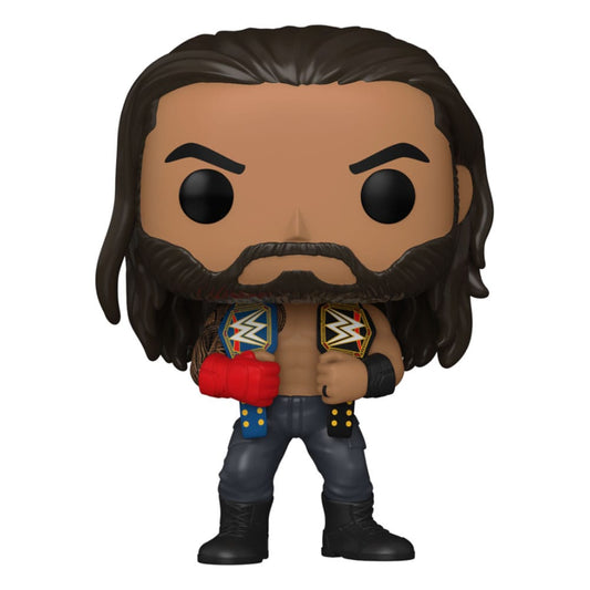 WWE POP! Vinyl Figure Roman Reigns w/Belts 9 cm Funko POP