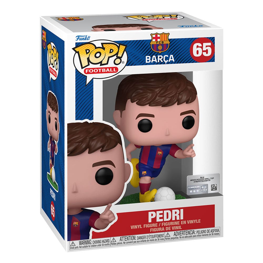EFL POP! Football Vinyl Figure Barcelona - Pedri 9 cm Funko POP