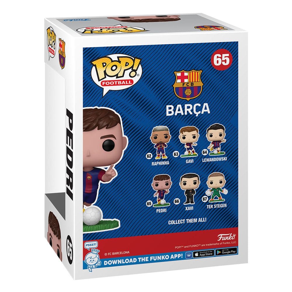 EFL POP! Football Vinyl Figure Barcelona - Pedri 9 cm Funko POP