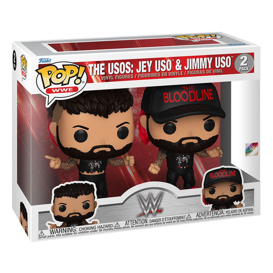 WWE POP! Vinyl Figures 2-Pack Uso Brothers 9 cm