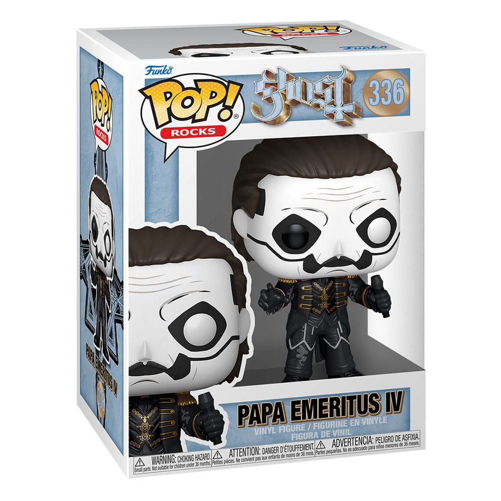 Ghost POP! Rocks Vinyl Figure Papa Emeritus IV 9 cm Funko POP