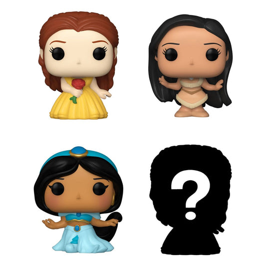Disney Princesses Bitty POP! Vinyl Figure 4-Pack Belle 2,5 cm Funko POP