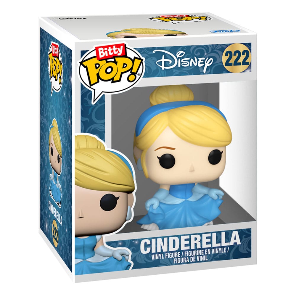 Disney Princesses Bitty POP! Vinyl Figure 4-Pack Cinderella 2,5 cm Mini-figures,POP! Figures