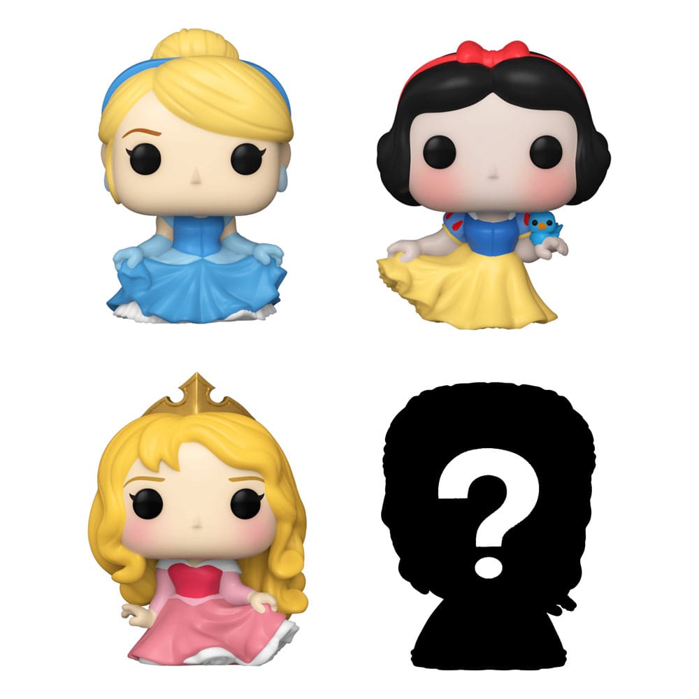 Disney Princesses Bitty POP! Vinyl Figure 4-Pack Cinderella 2,5 cm Mini-figures,POP! Figures