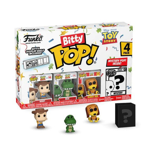 Toy Story Bitty POP! Vinyl Figure 4-Pack Woody 2,5 cm Mini-figures,POP! Figures