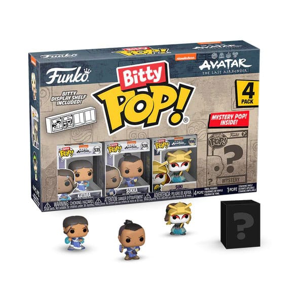 Avatar The Last Airbender Bitty POP! Vinyl Figure 4-Pack Katara 2,5 cm Funko POP Mini-figures
