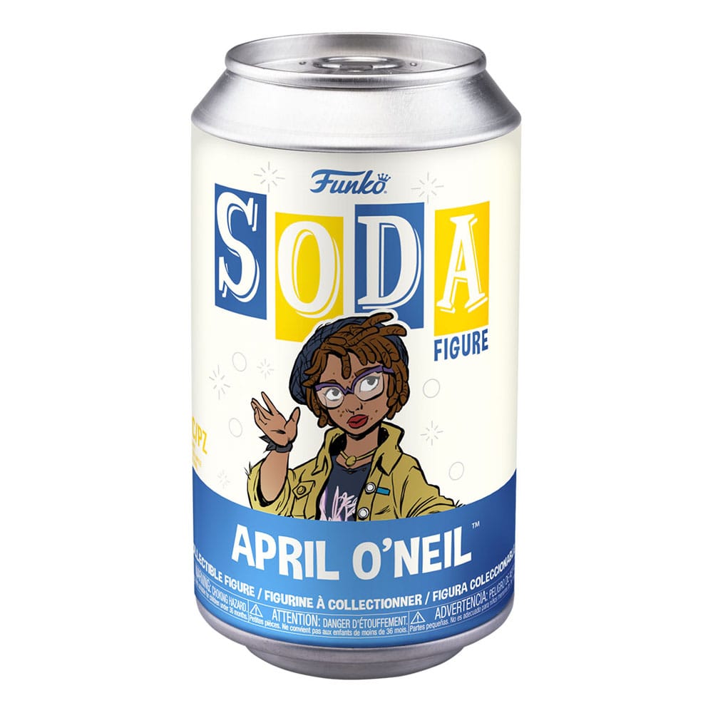 Teenage Mutant Ninja Turtles Vinyl SODA Figures April O'Neil w/ CH(M) 11 cm Assortment (6)