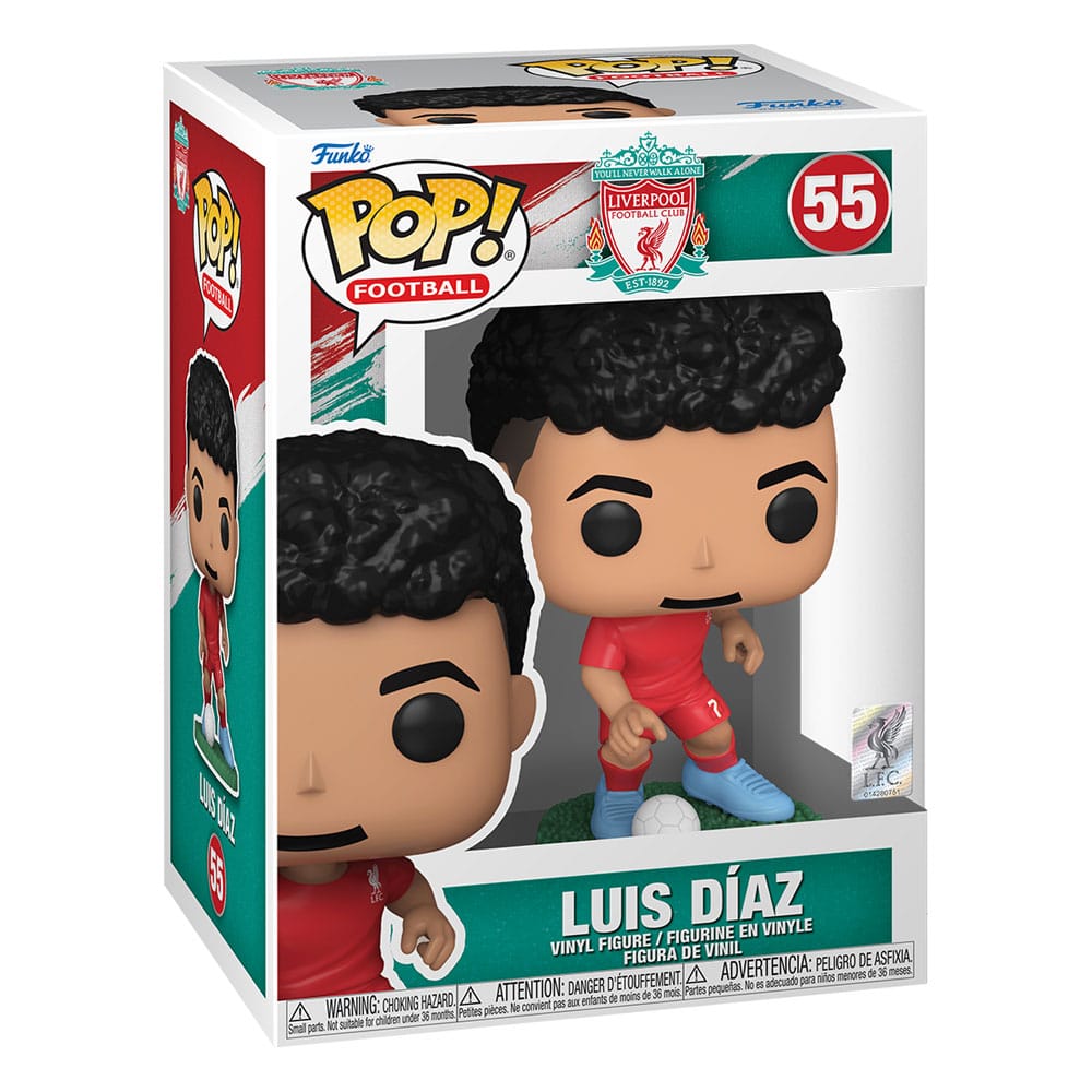 Liverpool F.C. POP! Football Vinyl Figure Luis Díaz 9 cm Funko POP