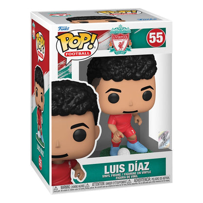 Liverpool F.C. POP! Football Vinyl Figure Luis Díaz 9 cm Funko POP