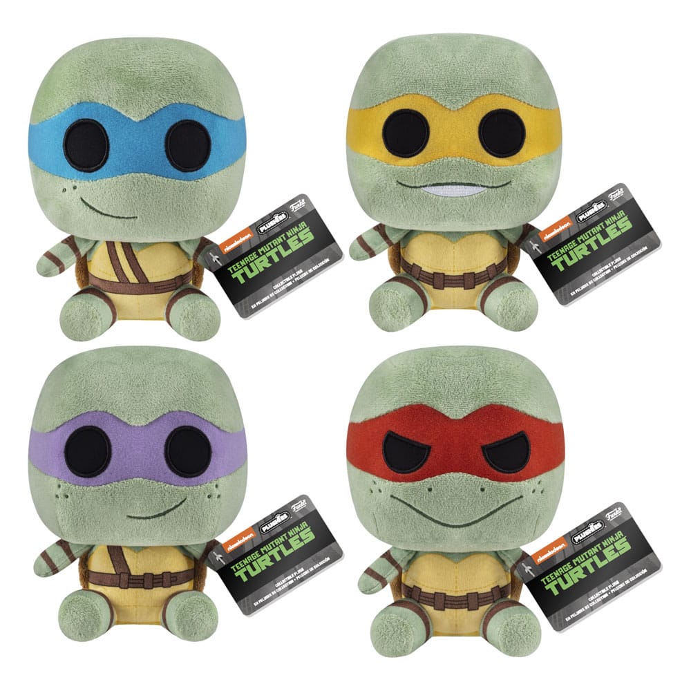 Teenage Mutant Ninja Turtles Plush Figure Display 18 cm Assortment (6) Funko POP