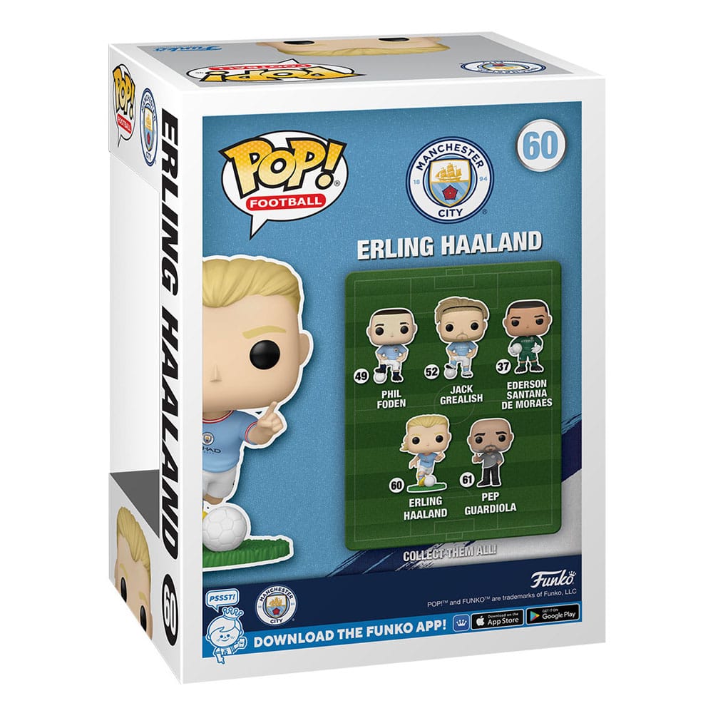 EFL POP! Football Vinyl Figure ManCity - Erling Haaland 9 cm Funko POP