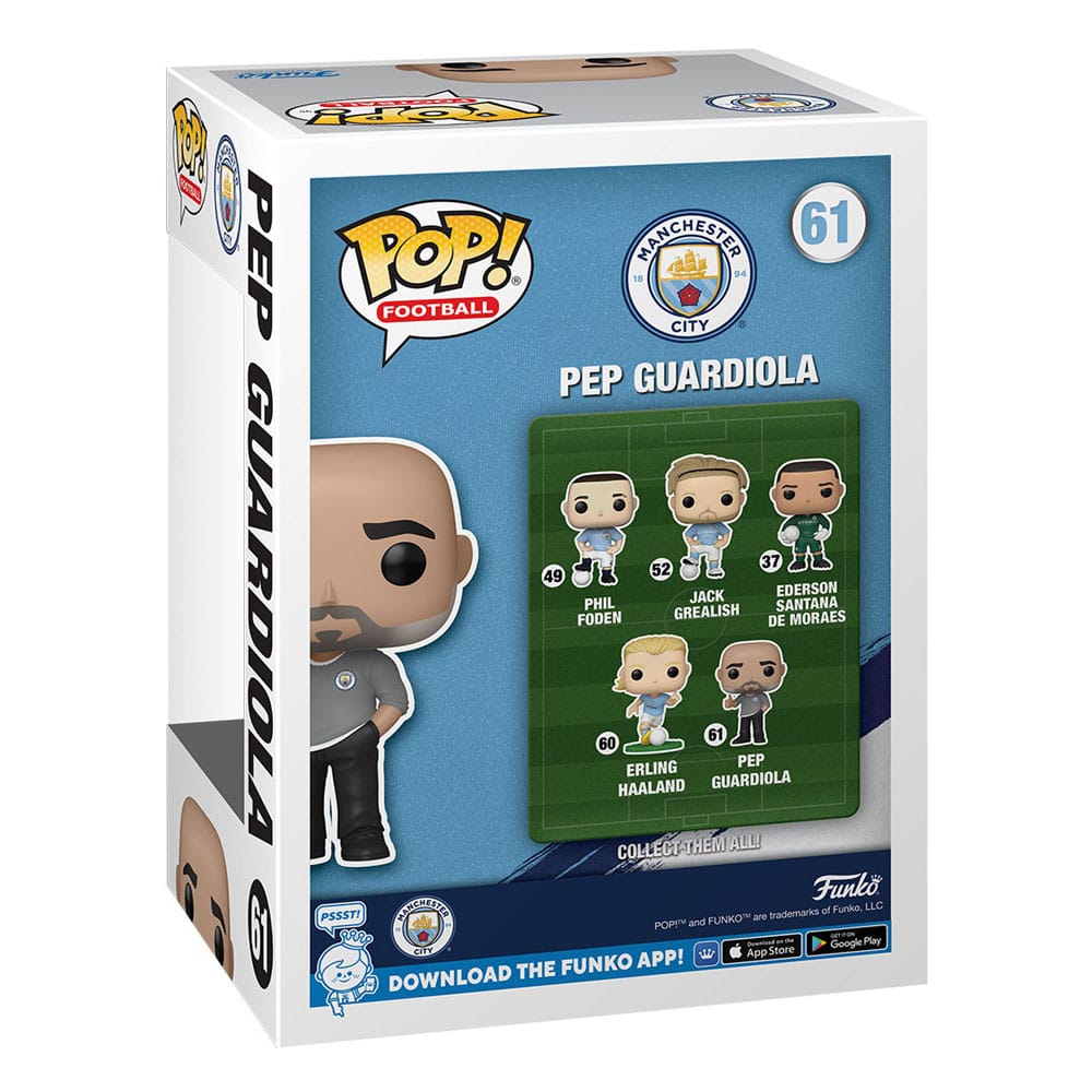 EFL POP! Football Vinyl Figure ManCity - Pep Guardiola 9 cm Funko POP