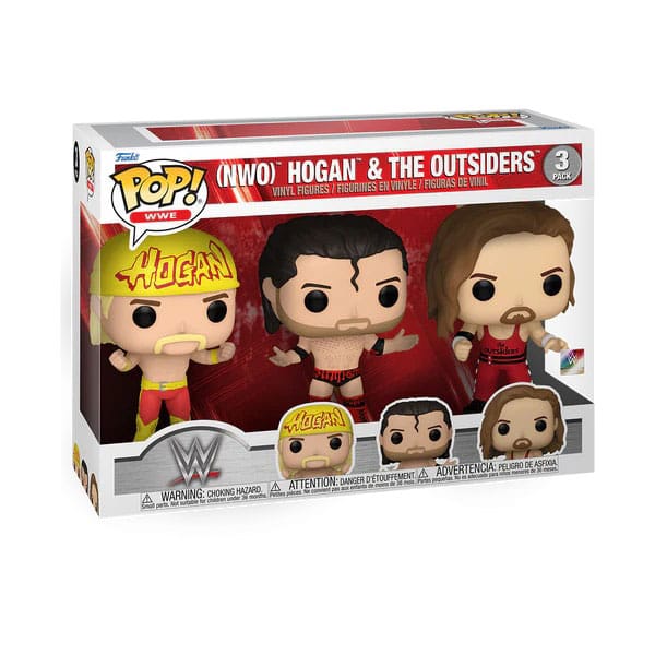 3 Pack (NWO) Hogan & Outsiders - WWE Funko POP Preorder