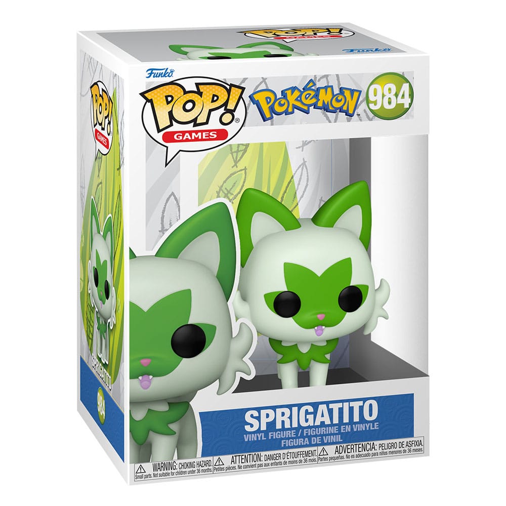 Pokemon POP! Games Vinyl Figure Sprigatito(EMEA) 9 cm Funko POP