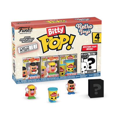 Retro Toys Bitty POP! Vinyl Figure 4-Pack Mr. Potato Head 2,5 cm Mini-figures