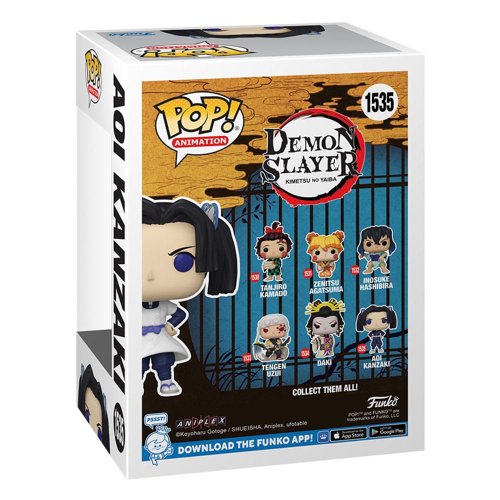 Demon Slayer: Kimetsu no Yaiba POP! Animation Figure Aoi Kanzaki w/CH 9 cm Assortment (6) POP! Figures