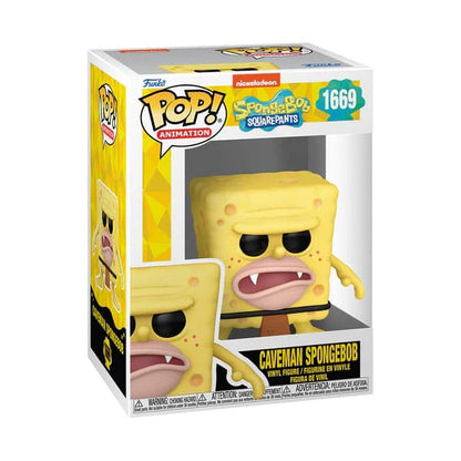 SpongeBob SquarePants 25th Anniversary POP! Vinyl Figure Caveman SB 9 cm Funko POP