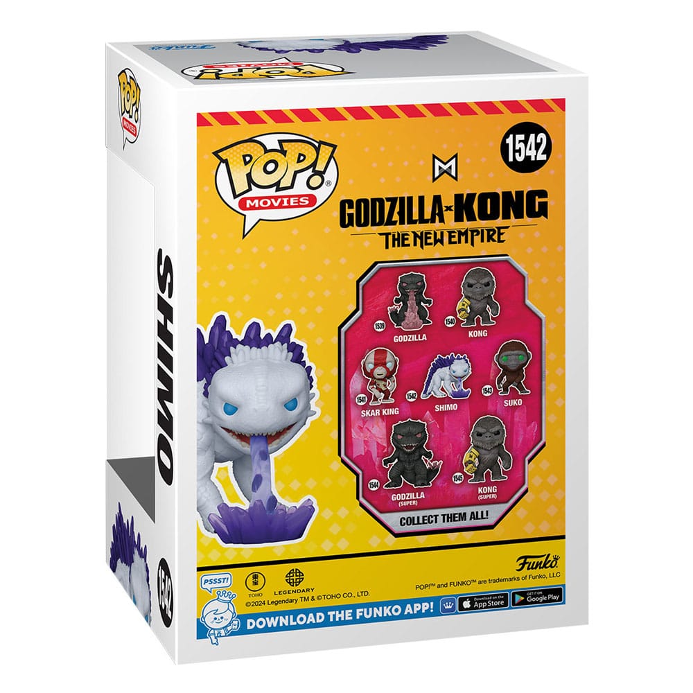 Godzilla vs. Kong 2 POP! Movies Vinyl Figure Shimo w/Ice-Ray 9 cm Funko POP