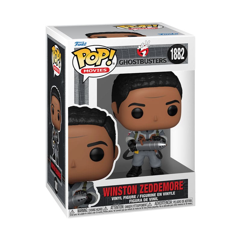 Ghostbusters II POP! Movies Vinyl Figures Winston Zeddemore 9 cm