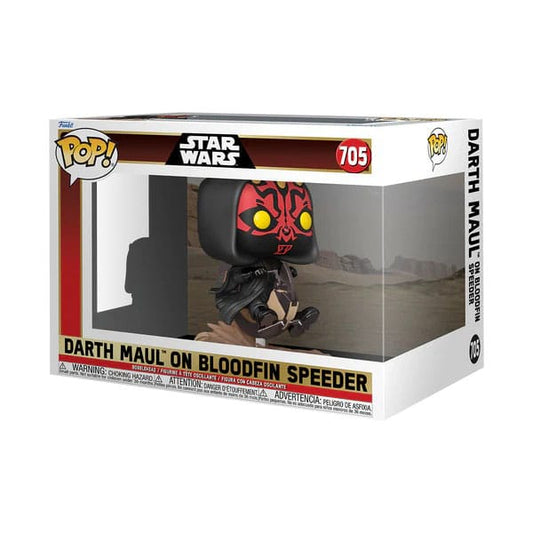 705 Darth Maul on Bloodfin Speeder - Rides - Star Wars Funko POP Preorder