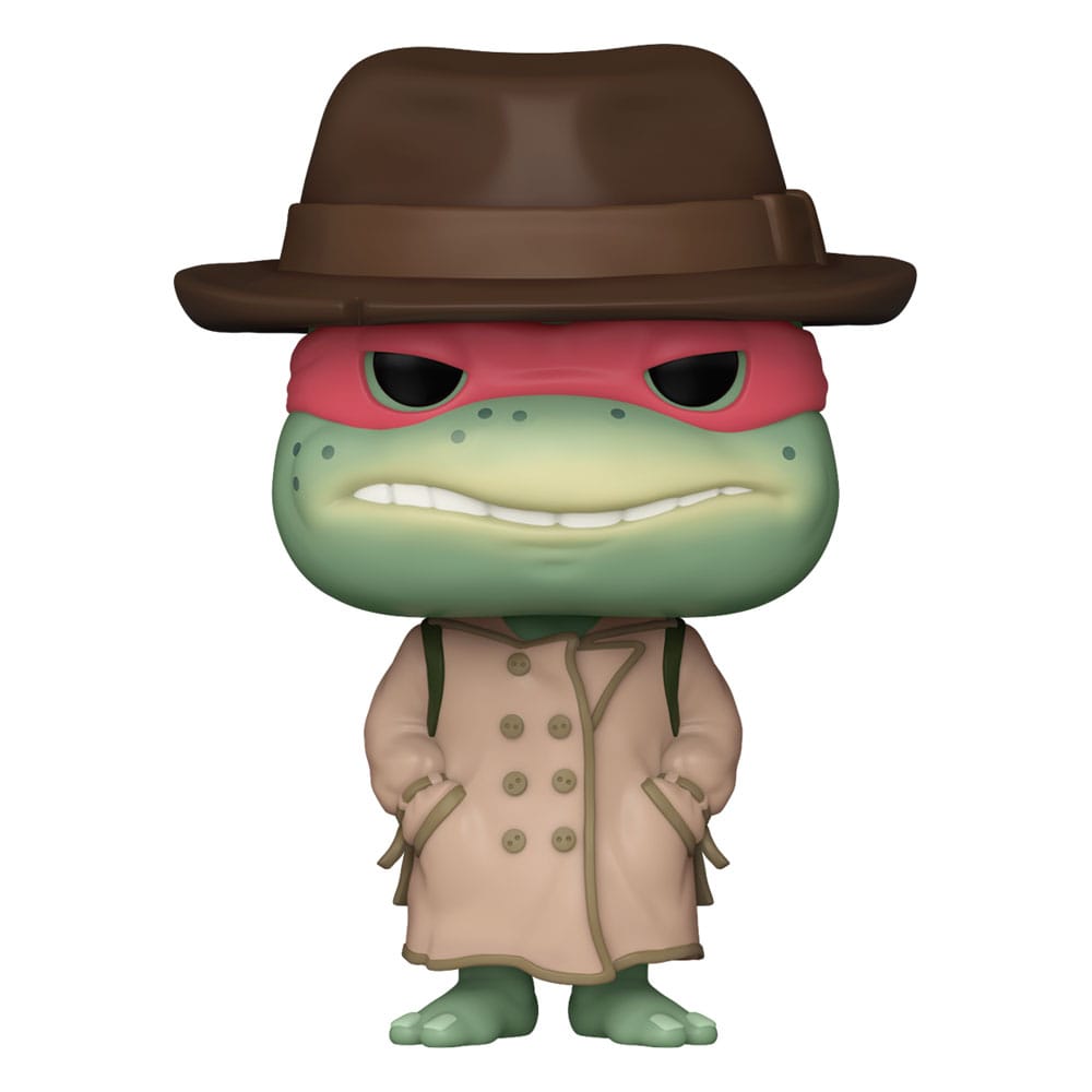 Teenage Mutant Ninja Turtles POP! Movies Vinyl Figure Raphael w/Coat & Hat 9 cm POP! Figures